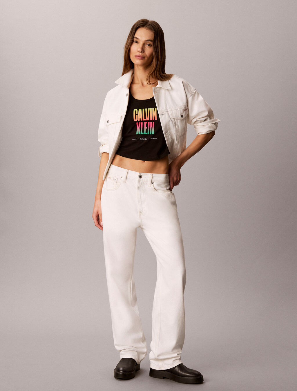 Camiseta Slim Stretch con Logotipo - Orgullo