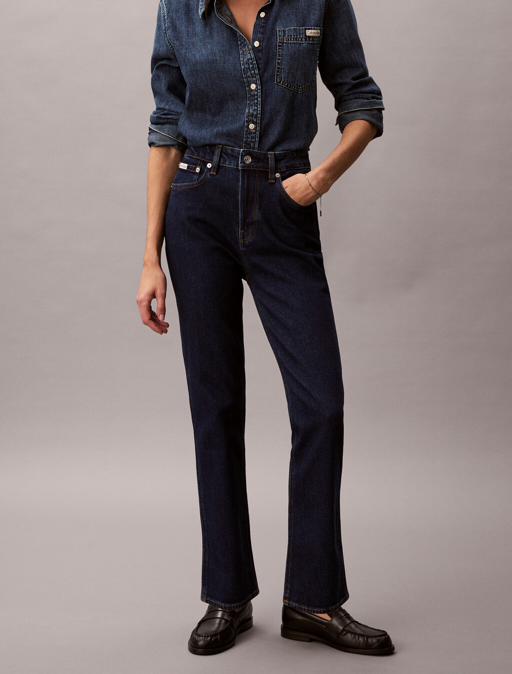 Los jeans rectos The Brooke