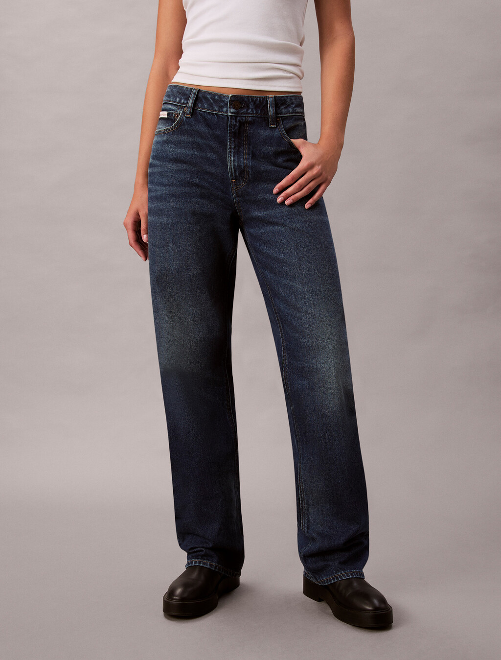 Pantalones Vaqueros Rectos de los Años 90