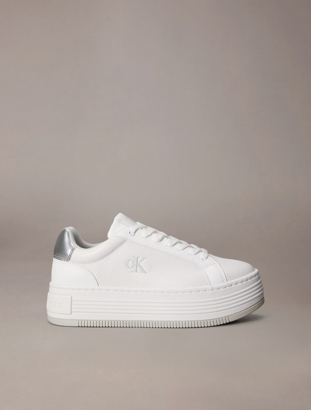 Zapatillas de Plataforma de Cuero