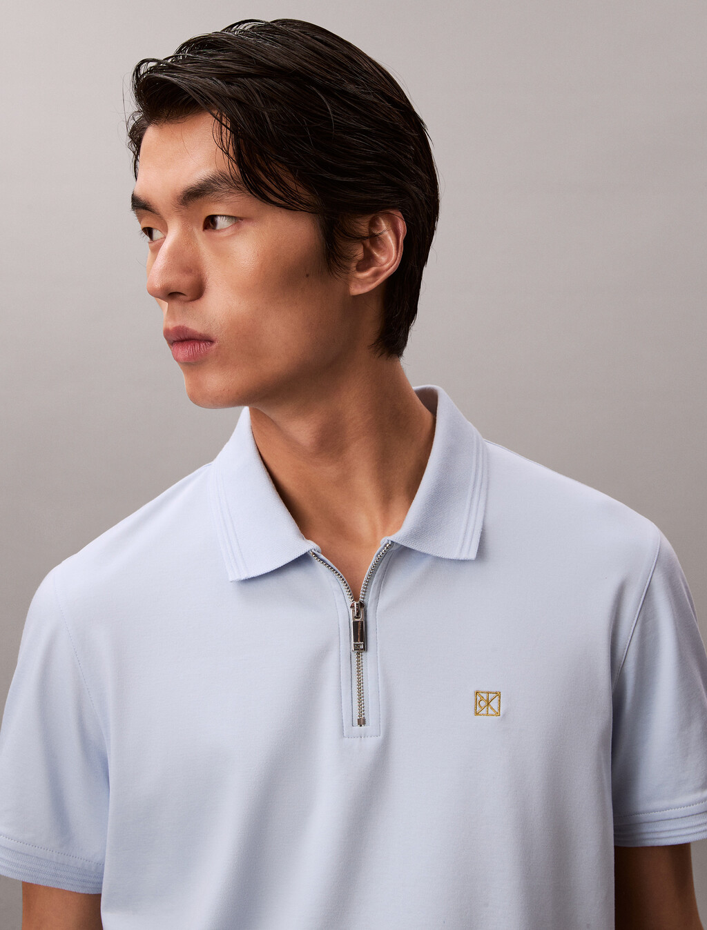 Polo ajustado con emblema CK de Año Nuevo Lunar