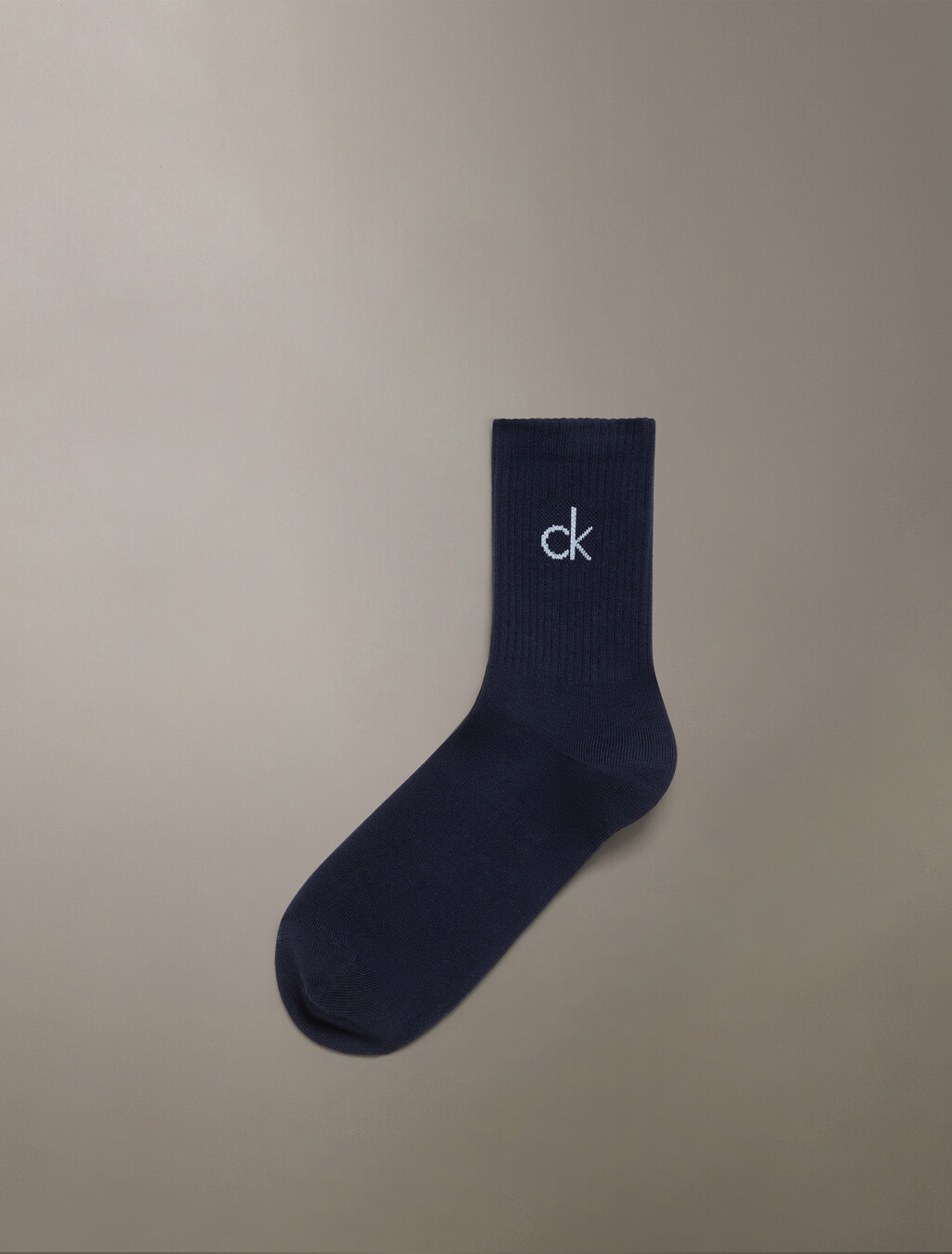 Calcetines de media manga con estampado de logotipo CK