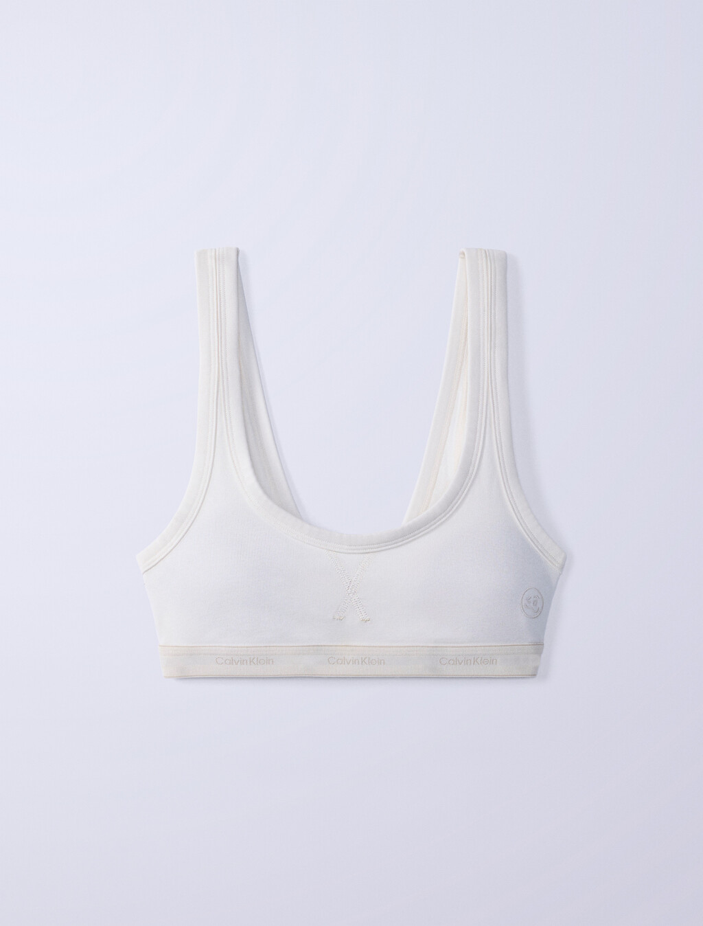 Jung Kook para Calvin Klein Heritage Cotton Bralette Ligeramente Forrado