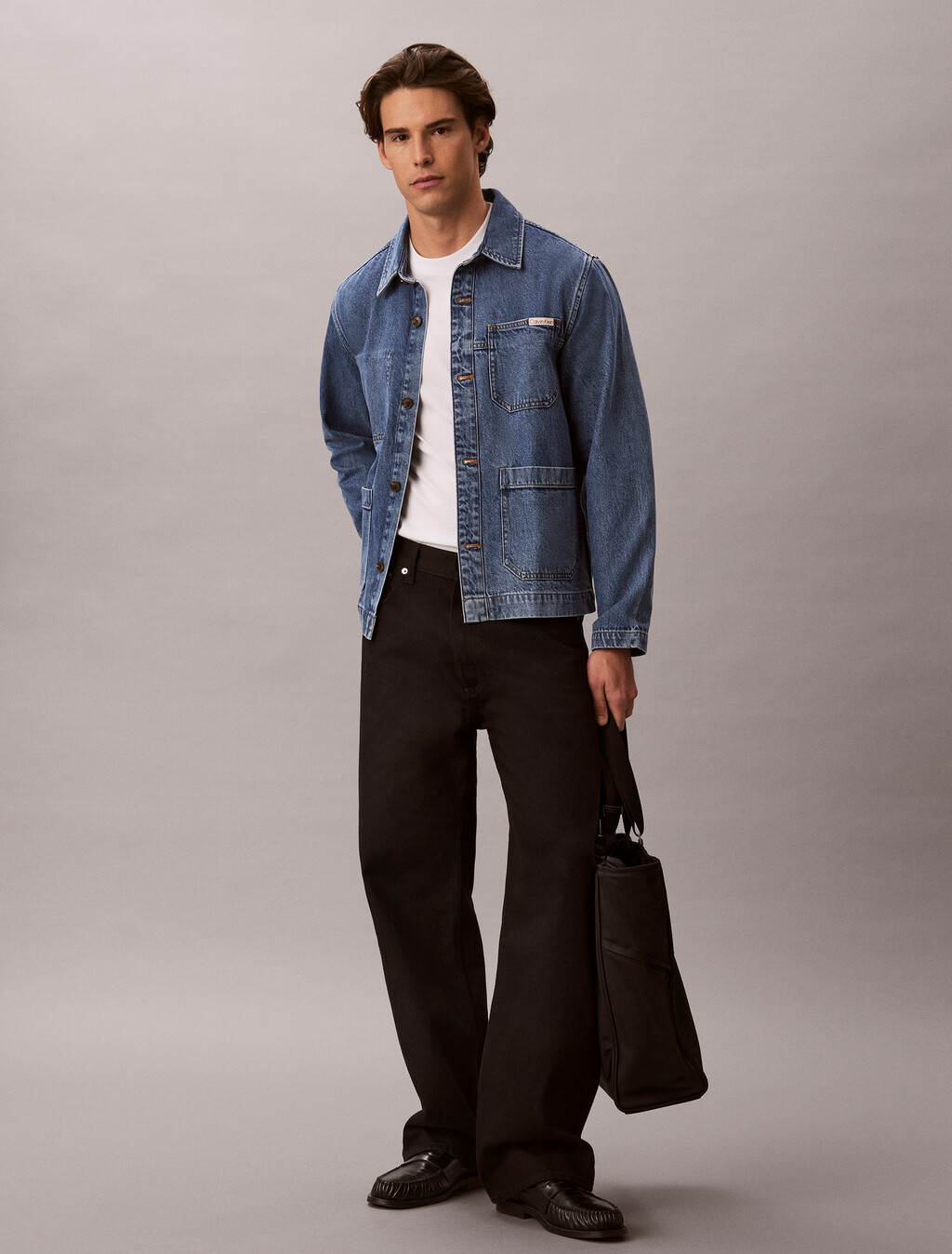 Chamarra de Camisa de Denim Eco Cool Ligera