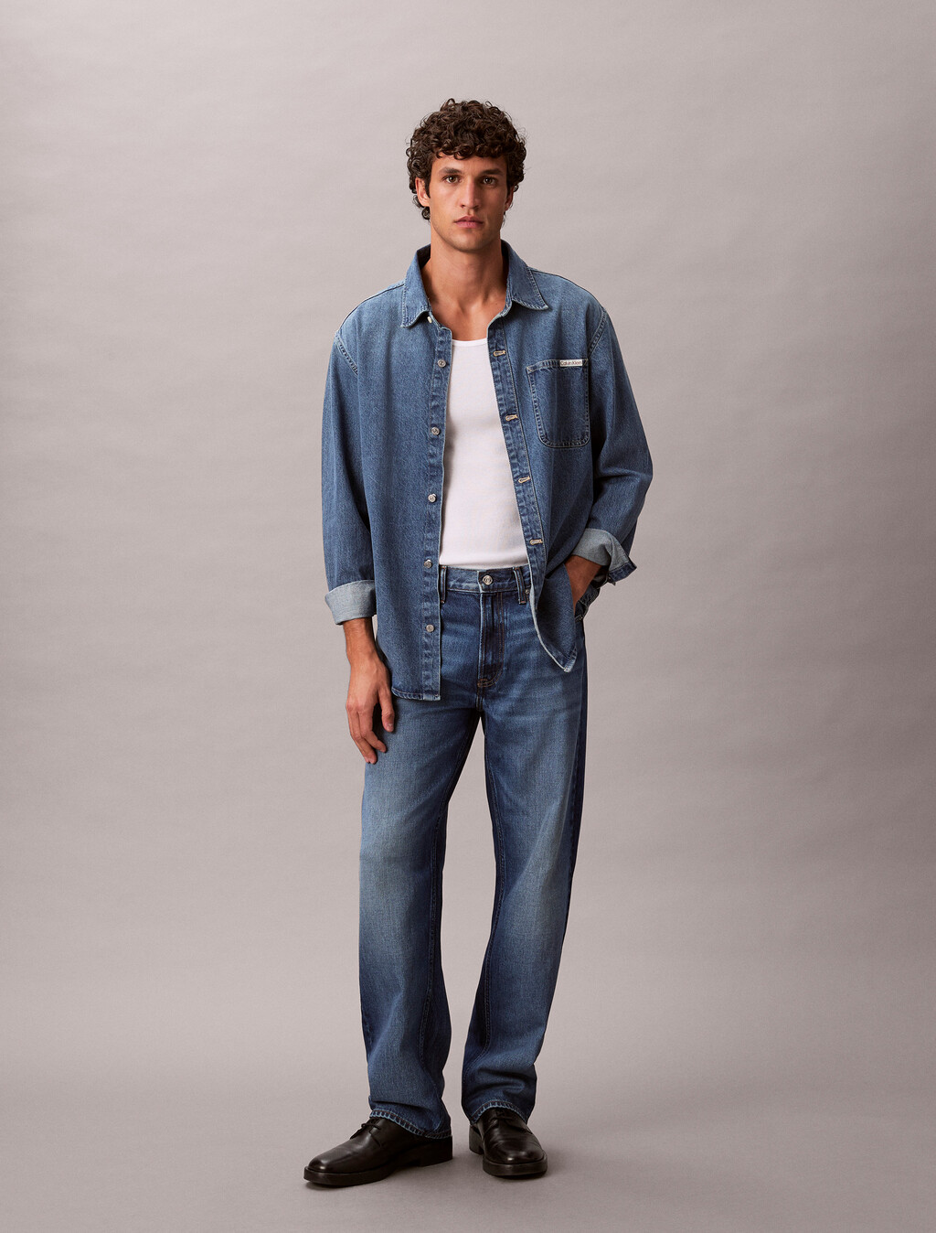 Sobretodo vintage CK de los 90