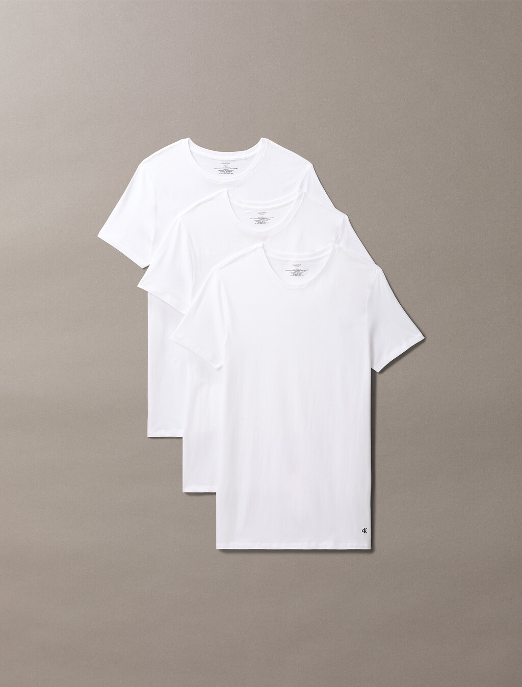 Conjunto de 3 Camisetas Básicas de Algodón