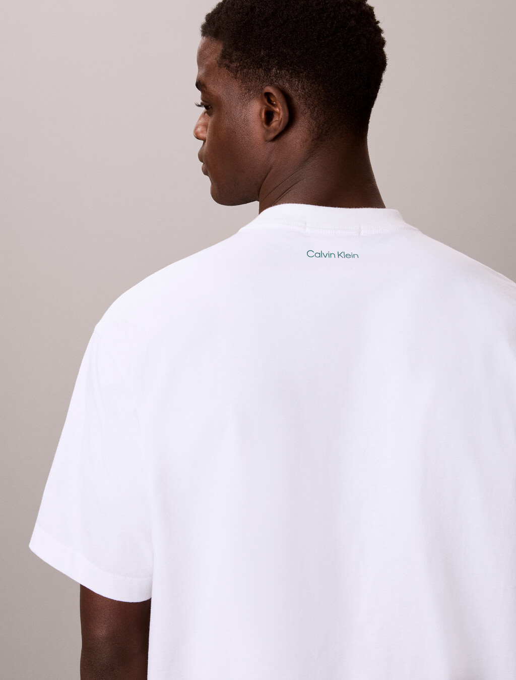Camiseta holgada con estampado de palmera Resort