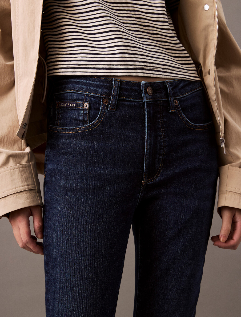 Pantalones Vaqueros Skinny de Cintura Media