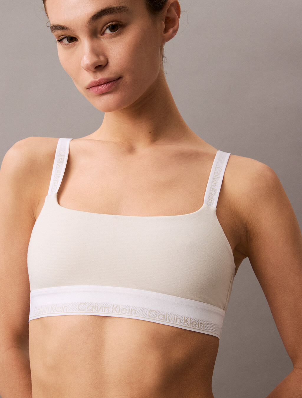 Bralette de algodón con forro ligero Icon