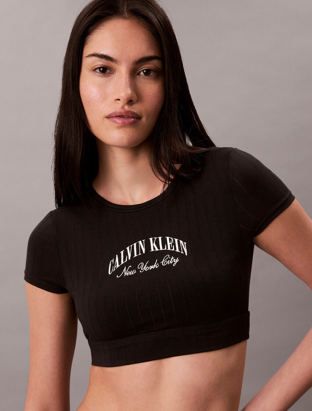 Bralette de T-shirt de Algodón Heritage Clásico
