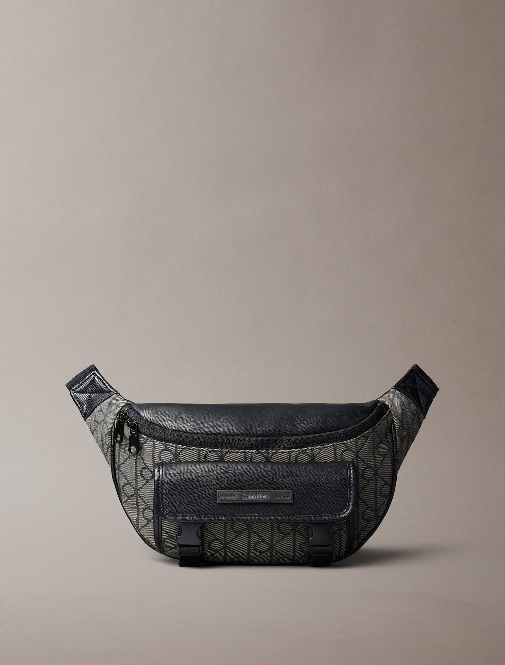 Bolso de cintura con logo repelente al agua