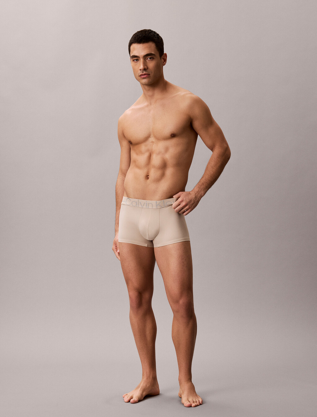 Calzoncillos Bajo de Microfibra con Efecto Metálico Icon