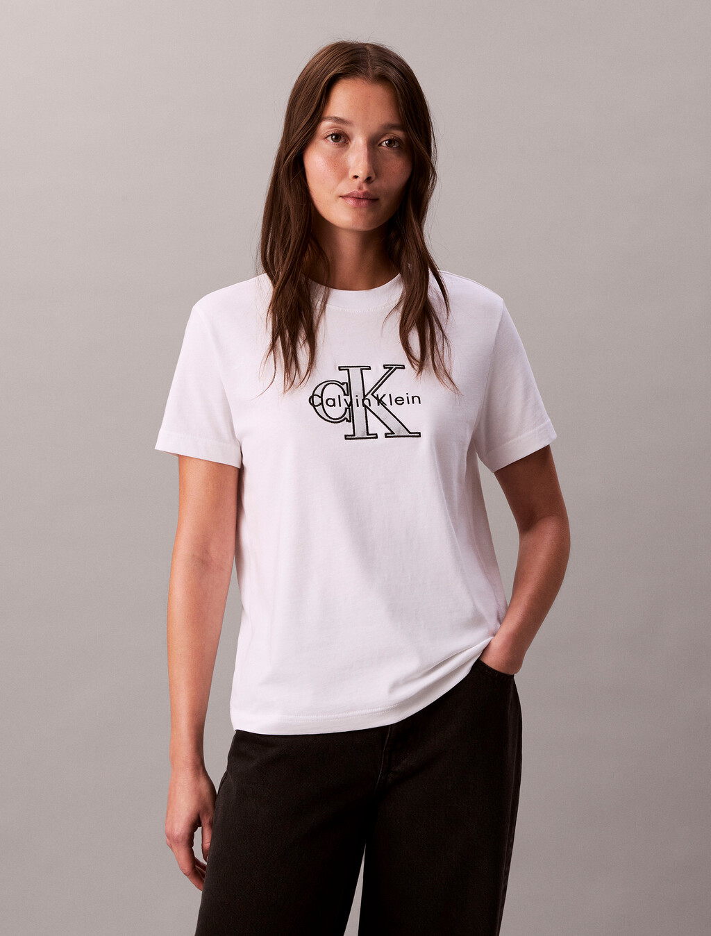 Camiseta clásica con estampado Shine Monologo