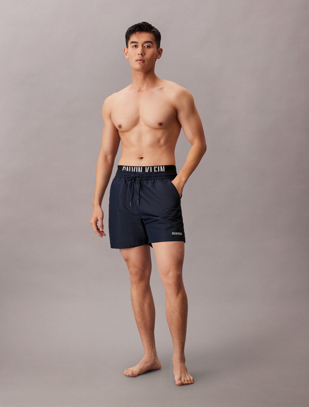 Pantalones cortos de baño con doble cinturón - Poder Intenso
