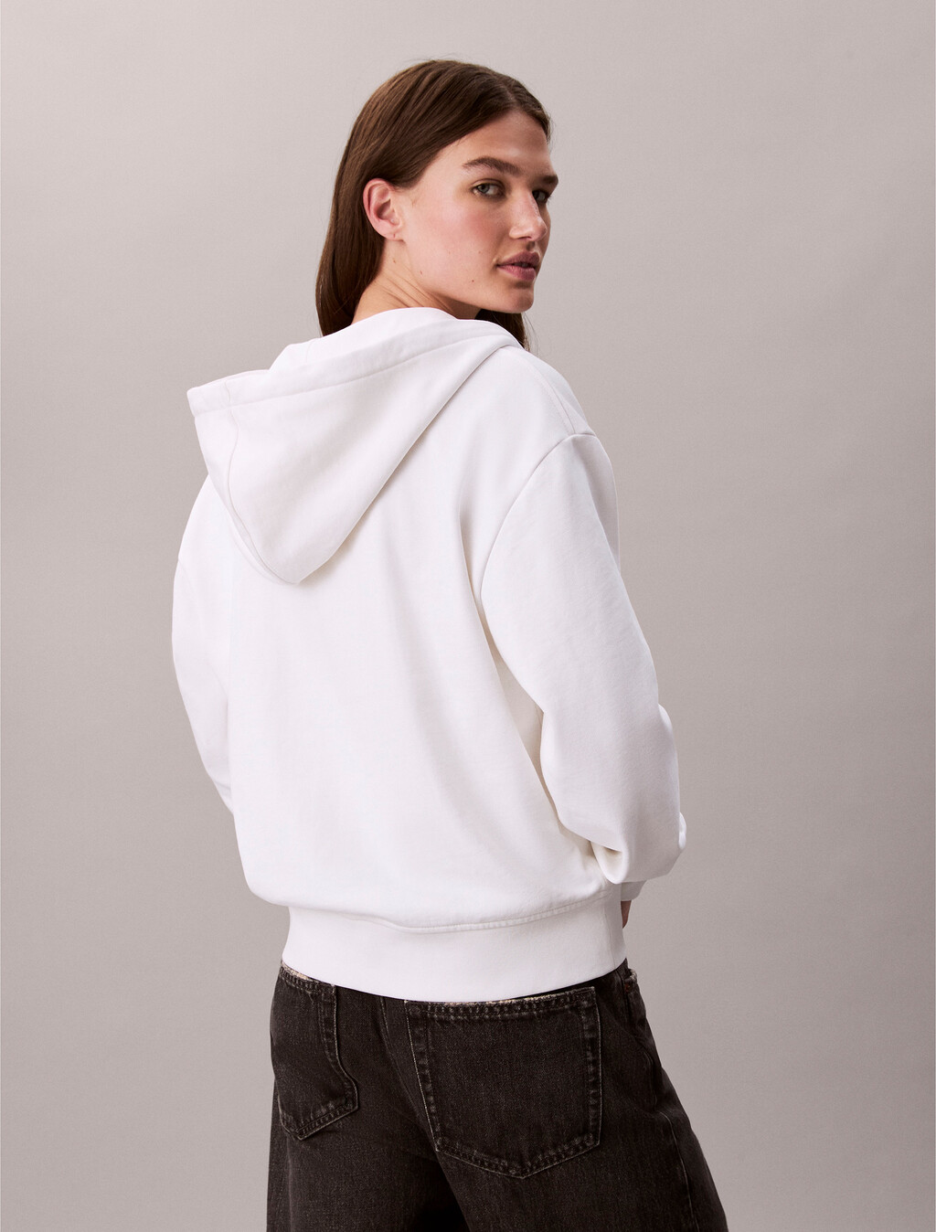 Sudadera con cremallera de terciopelo de algodón