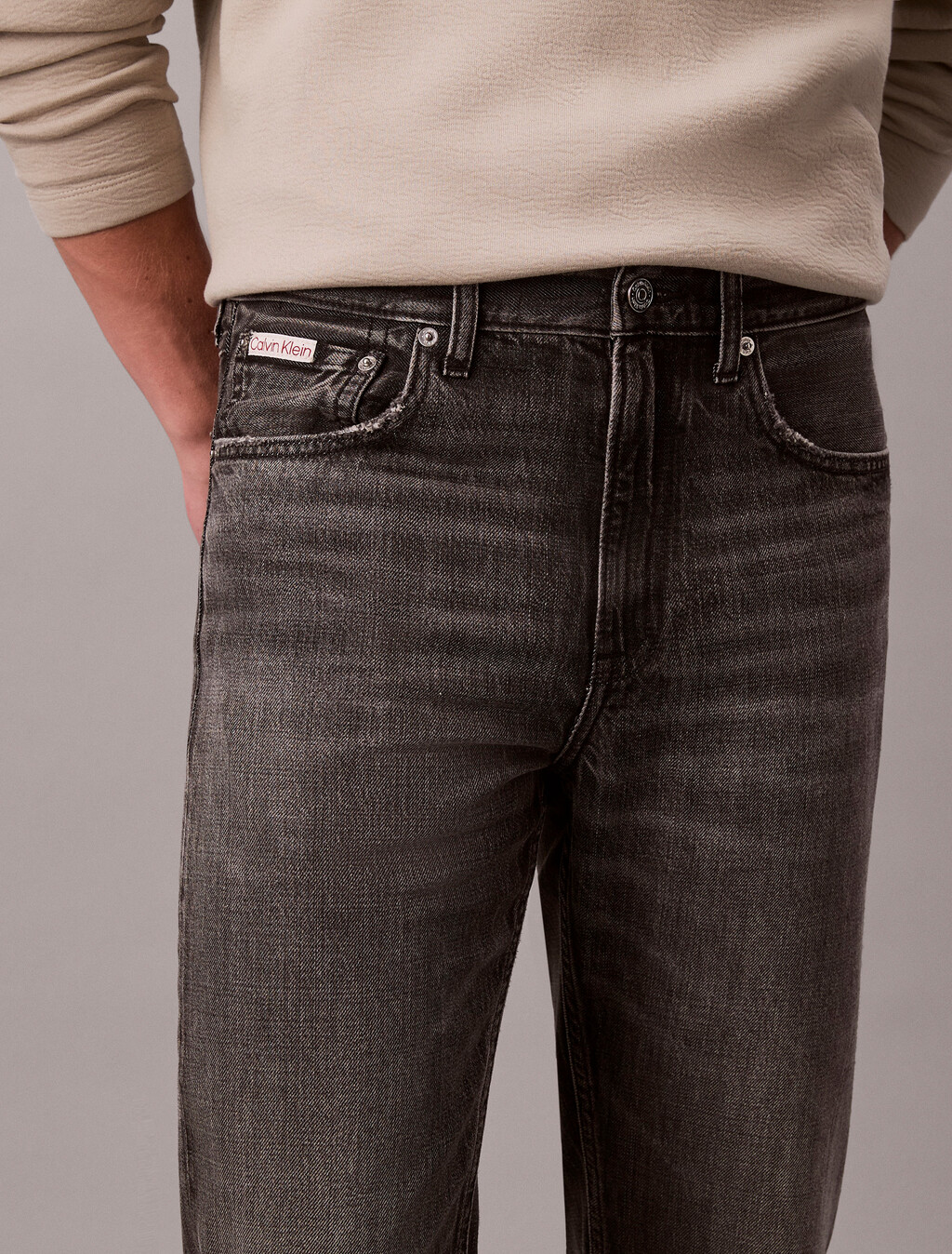 Pantalones vaqueros rectos de los 90 con mezcla de Tencel