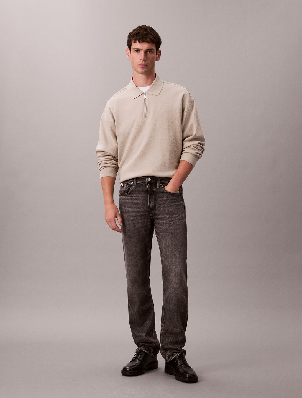 Pantalones vaqueros rectos de los 90 con mezcla de Tencel