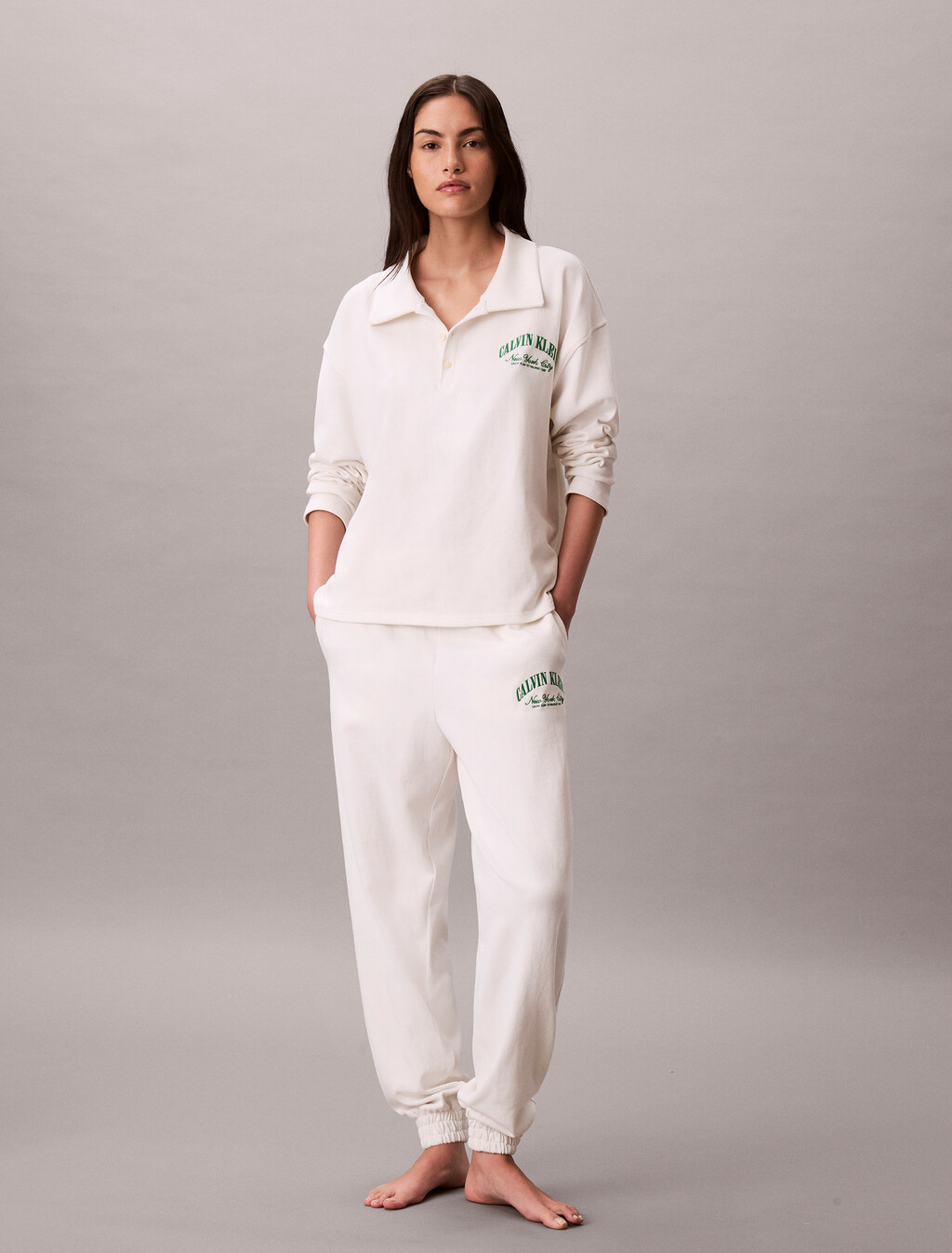 Pantalones Jogger de Estilo Relajado con Logotipo Heritage de Algodón