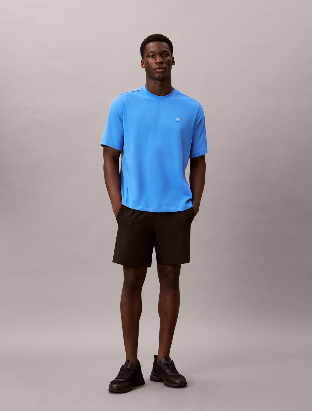 Camiseta de Gimnasio de Mezcla de Algodón de Alto Rendimiento