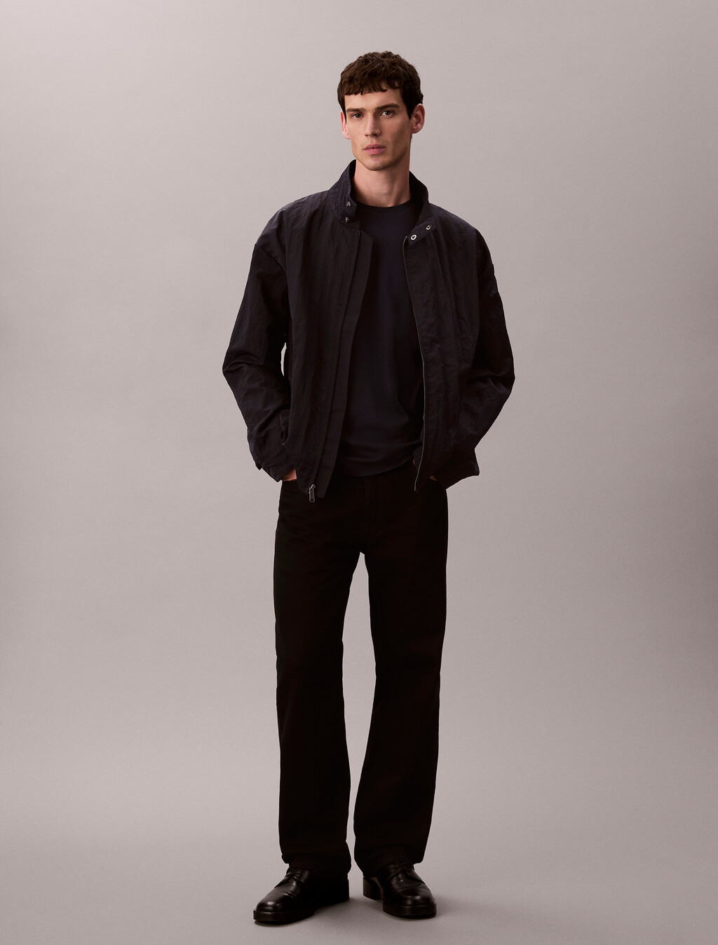 Chaqueta Blouson Relajada Tech