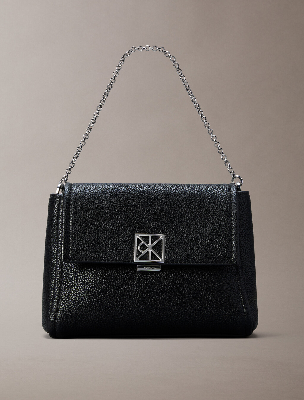 Bolso cruzado de textura de guijarro