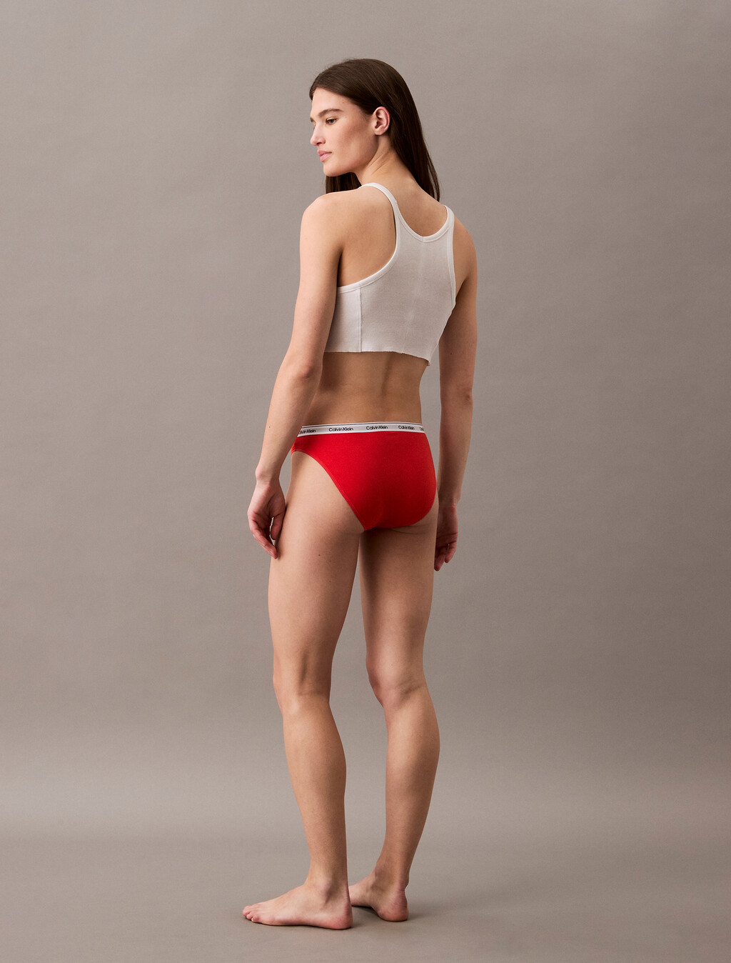 Bikini Briefs con Logotipo Moderno