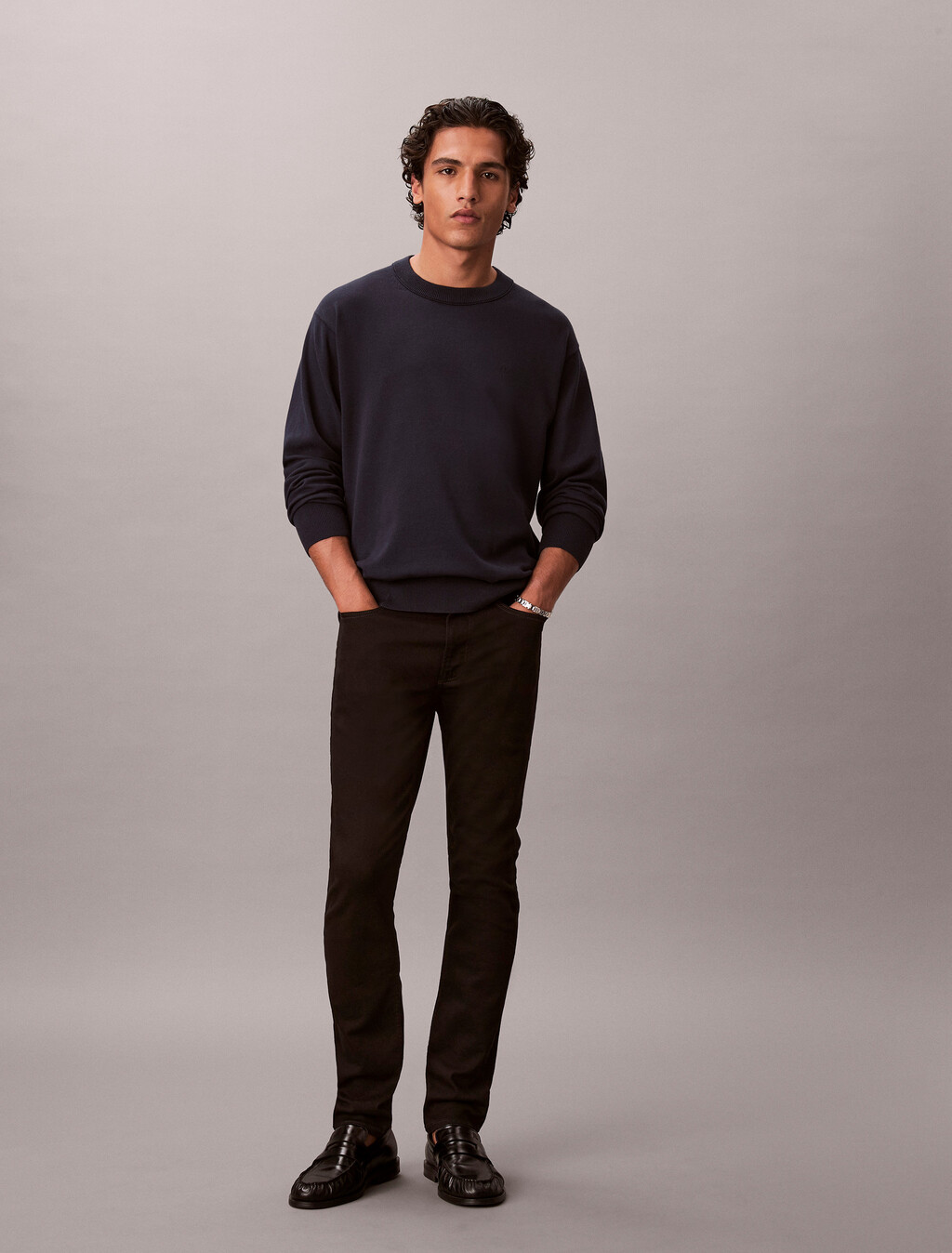 Jeans Skinny Clásicos Negros