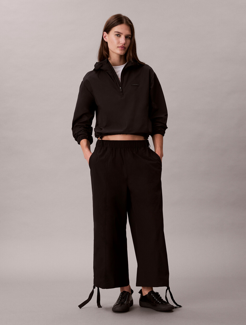 Pantalón de cargo Capri para commuter