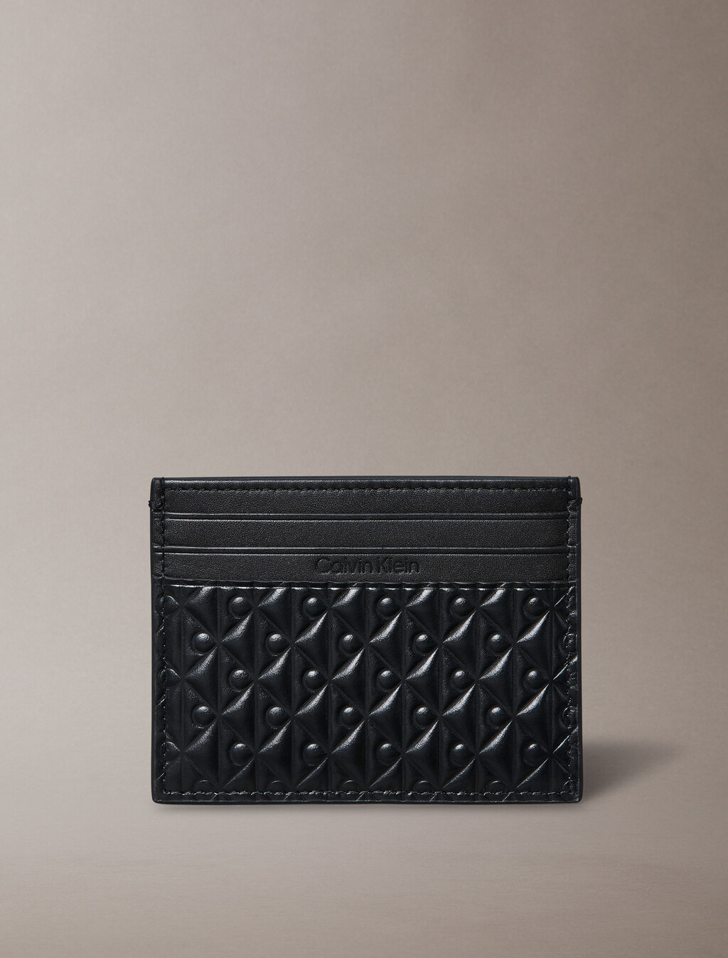 Estuche de Tarjetas con Emblema Relieve