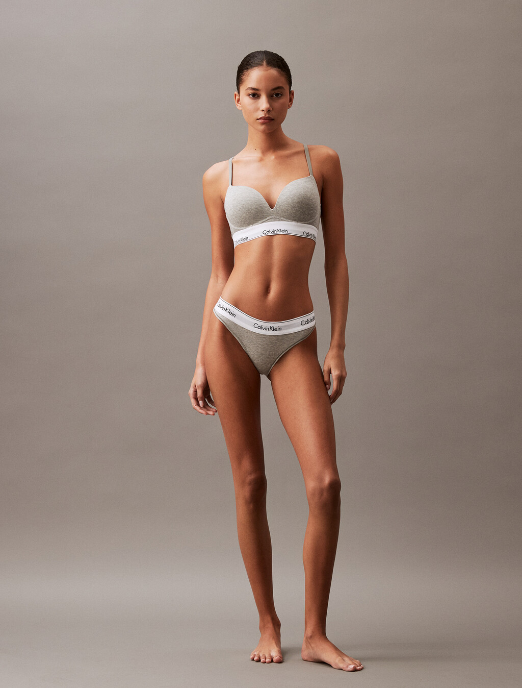 Sostén de escote profundo - Icon Cotton Modal