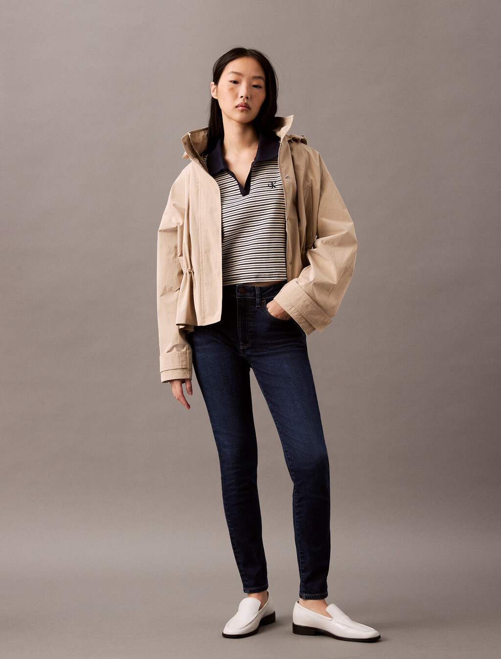 Pantalones Vaqueros Skinny de Cintura Media