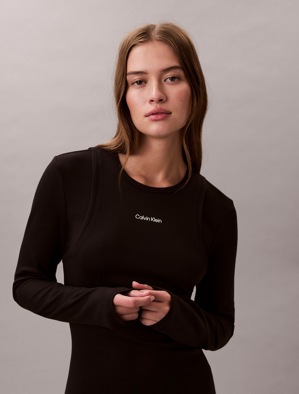 Vestido mini Interlock