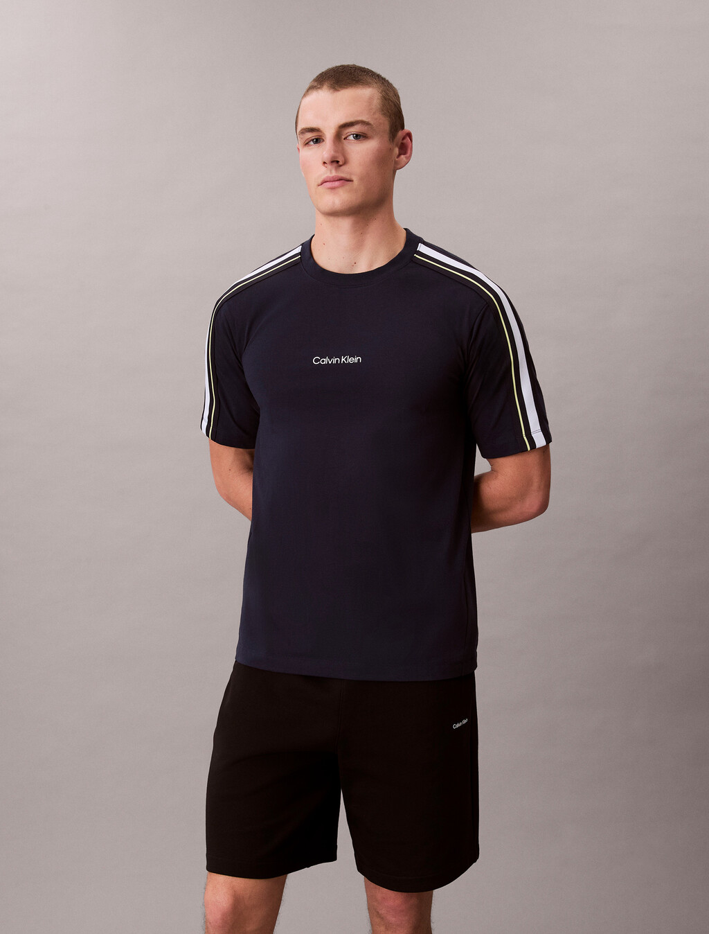 Camiseta de gimnasio de mezcla de algodón de rendimiento