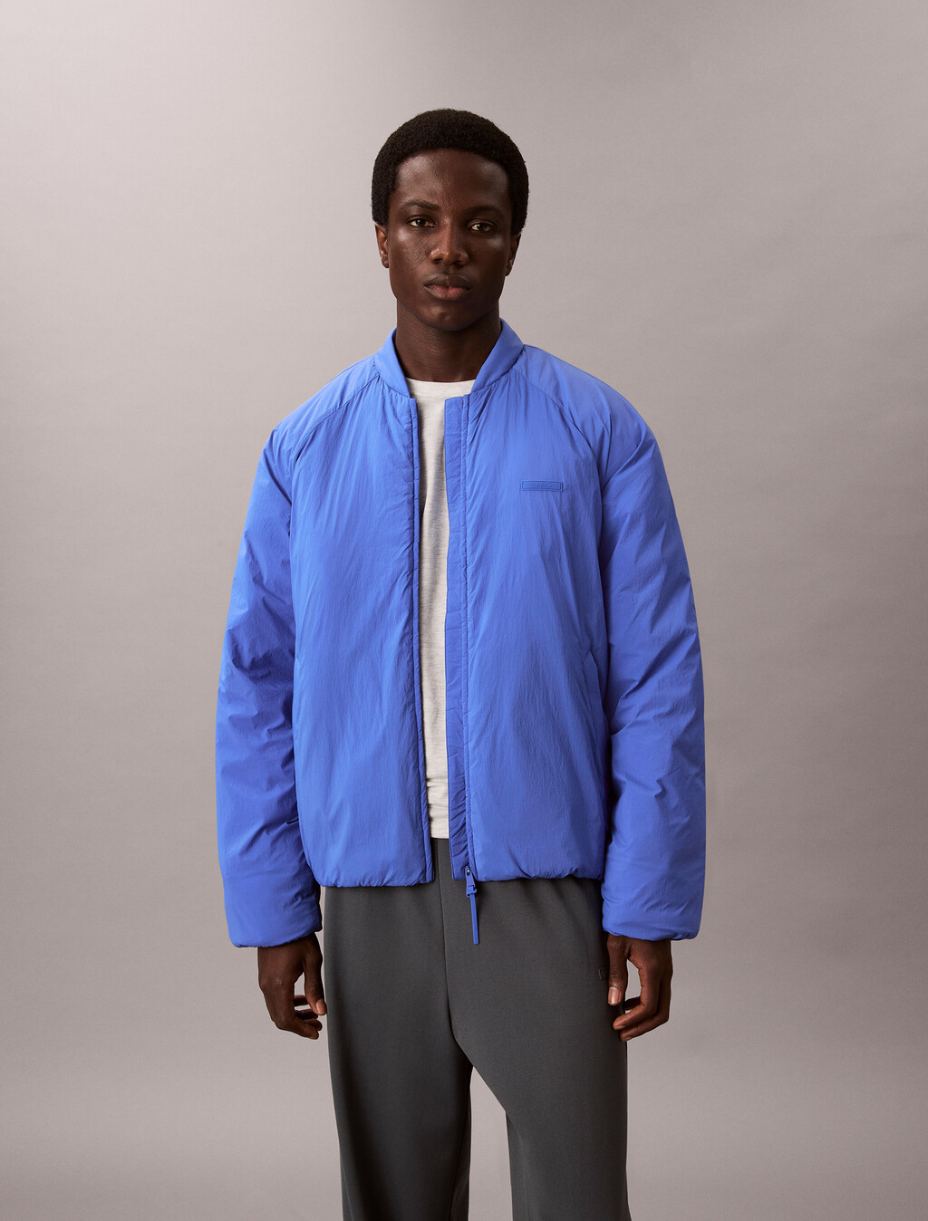 Chaqueta Bomber de Nylon