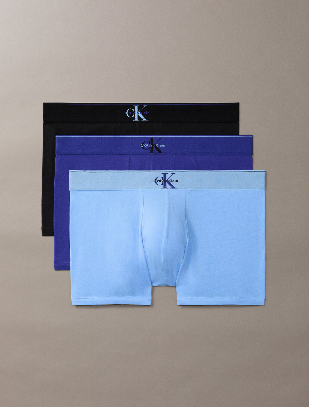 Calzoncillos de algodón con estampado monograma elástico