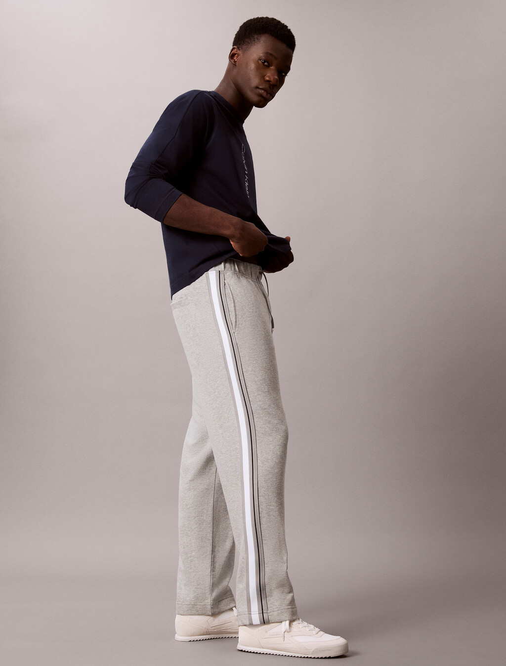 Pantalones Jogger de Terry Francés Mezcla de Algodón
