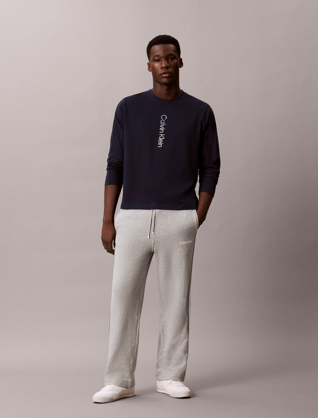 Pantalones Jogger de Terry Francés Mezcla de Algodón