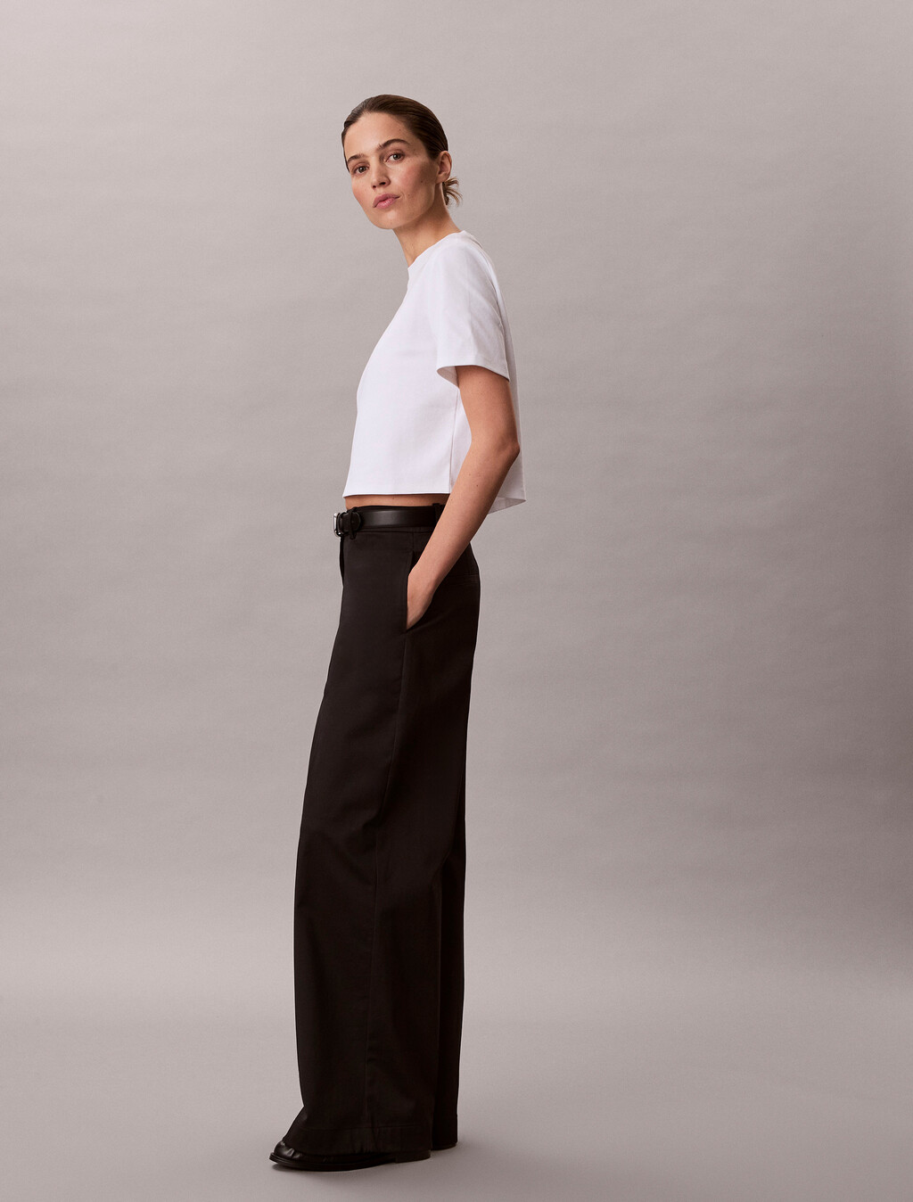 Pantalones Chino Amplios