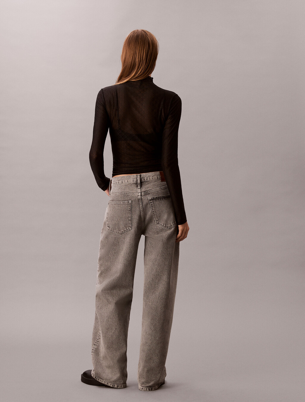 Pantalones de pierna ancha