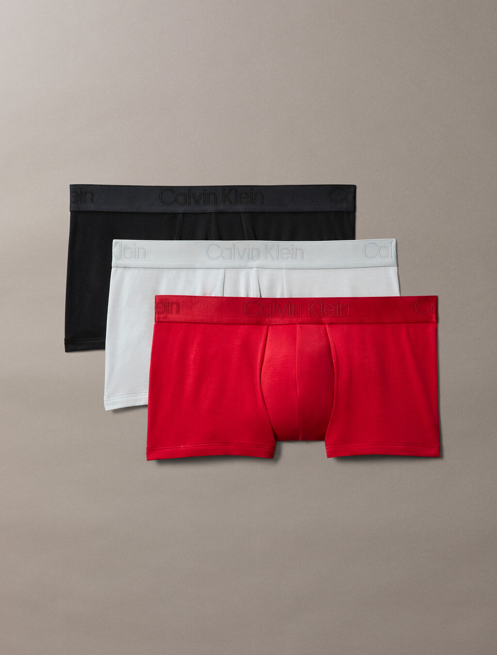 Juego de 3 Braguitas CK Black Low Rise