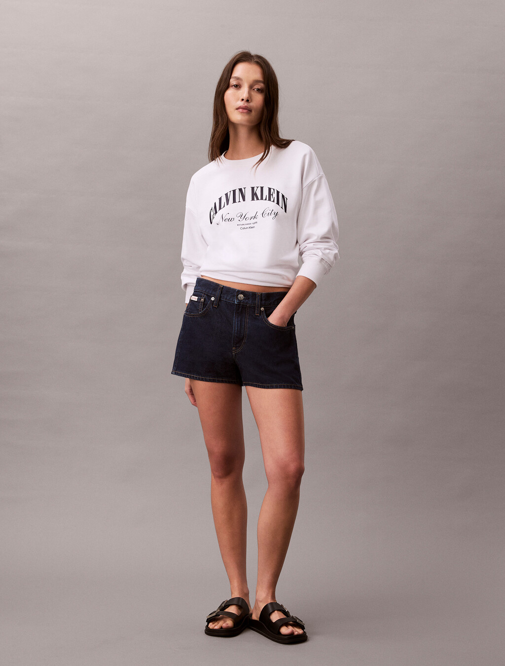 Sudadera con logotipo de Varsity