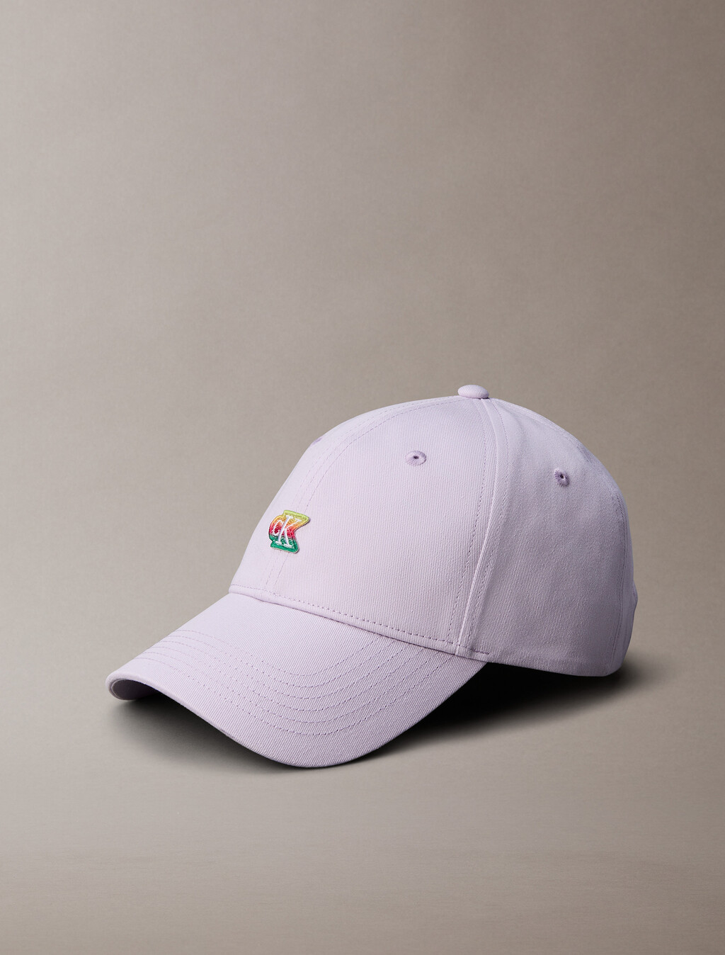Gorra de Tafetán de Algodón con Logotipo - Orgullo