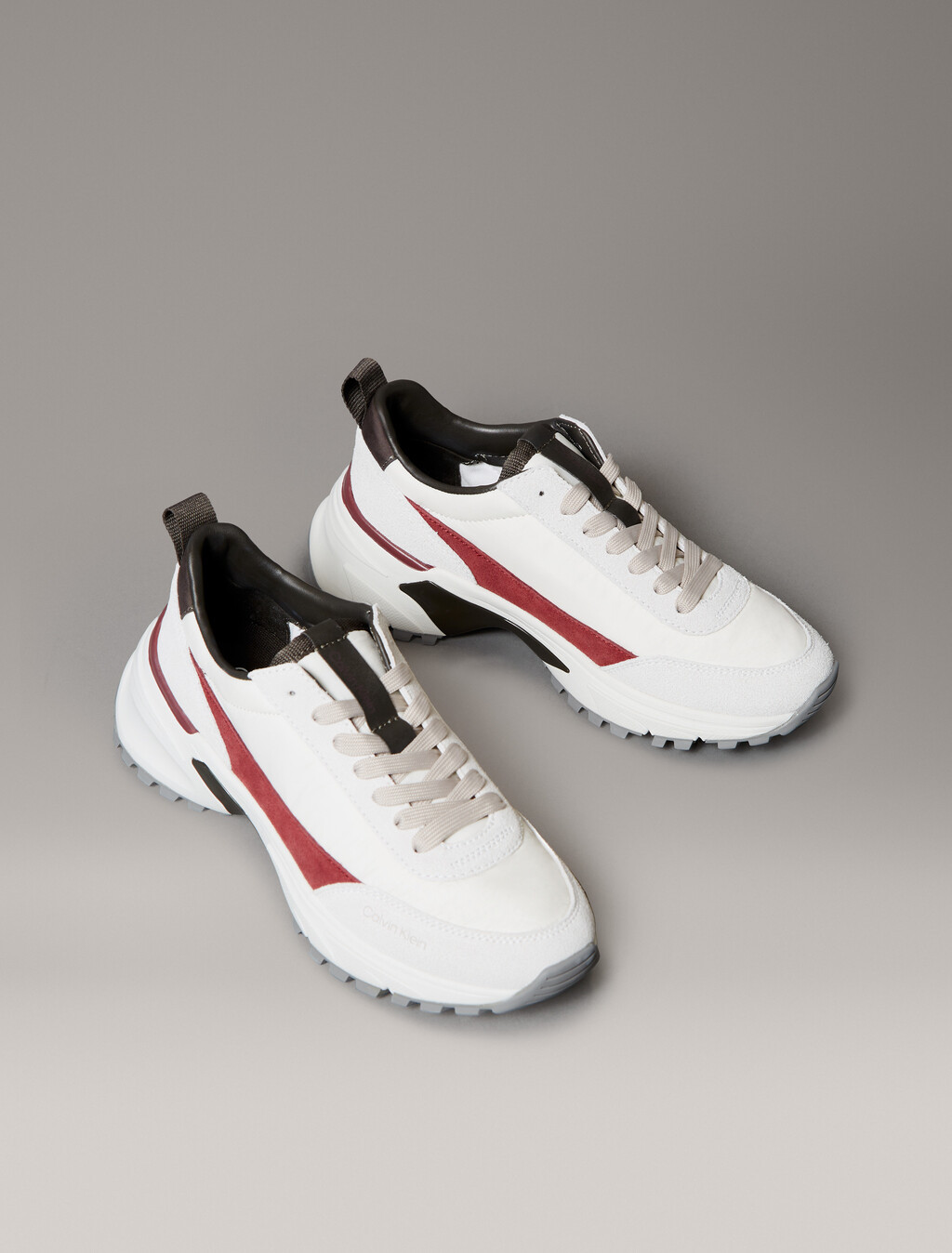 Zapatillas de correr de ante y nailon