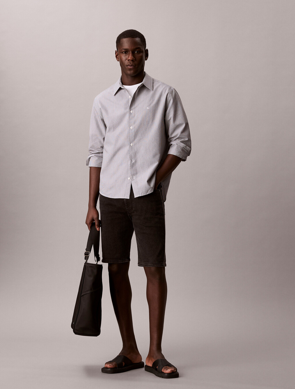 Pantalones Cortos de Denim Estrechos