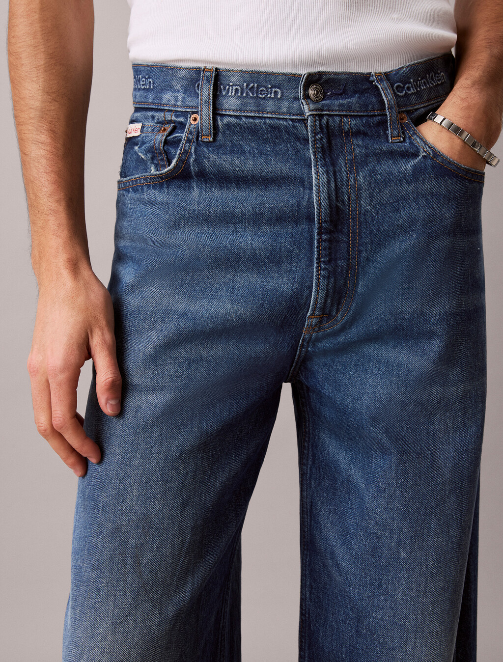 Pantalones Vaqueros Amplios