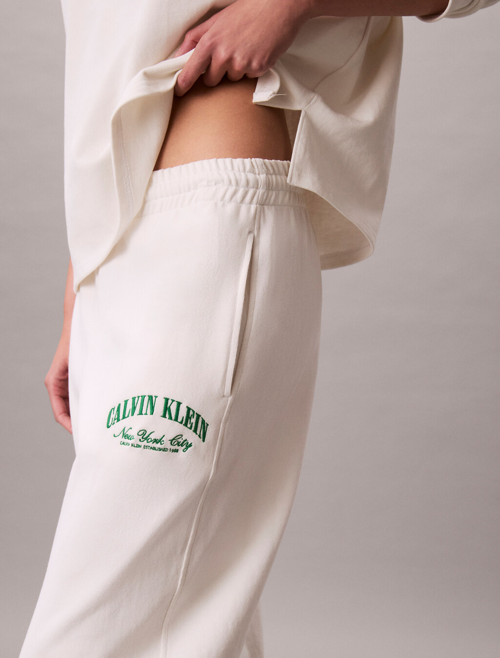 Pantalones Jogger de Estilo Relajado con Logotipo Heritage de Algodón