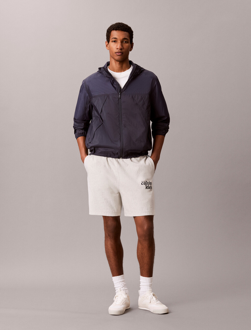 Pantalones Cortos Jogger con Logotipo Bordado