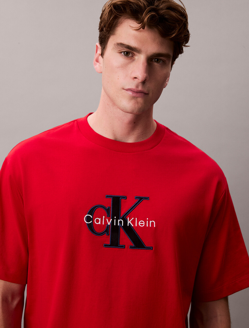 Camiseta holgada con estampado Monologo