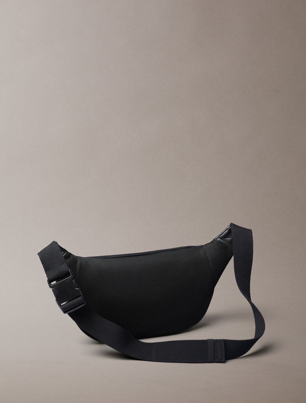 Bolso de cintura con estampado de logotipo repelente de agua