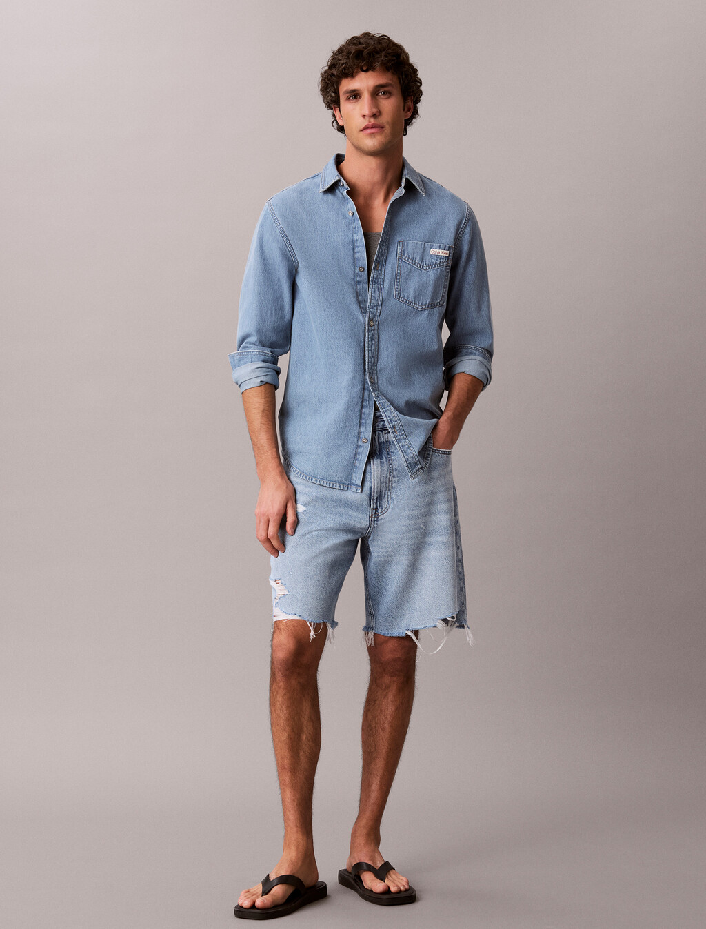 Pantalones cortos de mezclilla Eco Cool ligeros